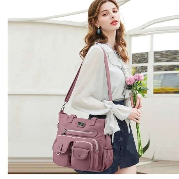 NWT Kl928 Tote Bag Dusty Rose - Picture 3 of 6